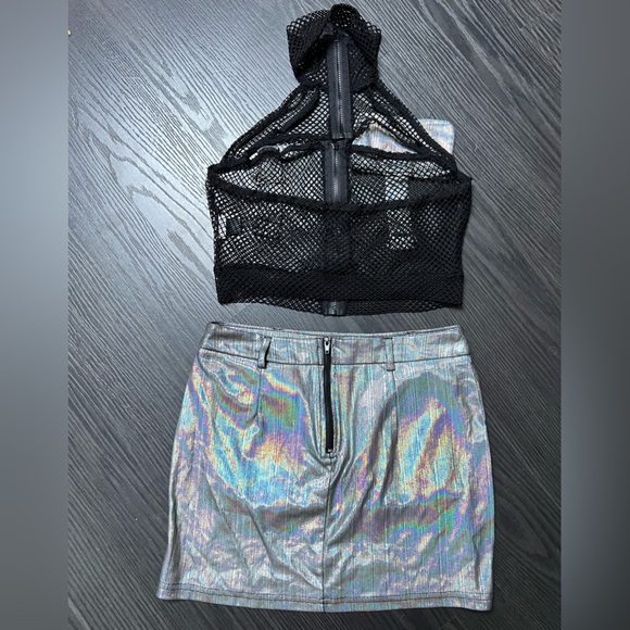 Rave fishnet set - Picture 4 of 5